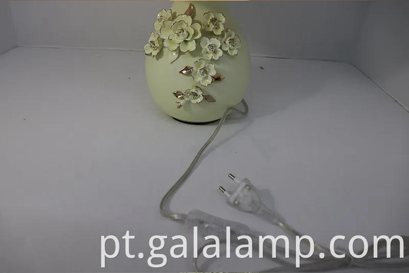 Lvin -de -mesa de cerâmica de ouro elegante para quarto e sala